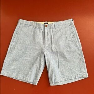 NWOT J. Crew Linen/cotton Stanton Shorts Size 34